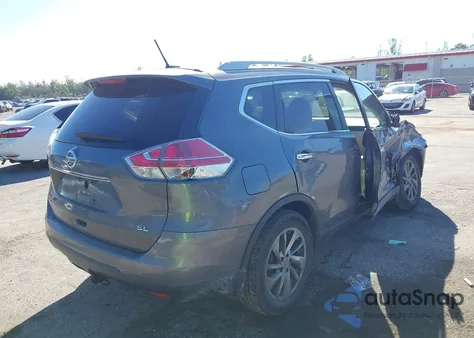 2015 Nissan Rogue Sl z USA, uszkodzony, nr VIN 5N1AT2MT7FC848567